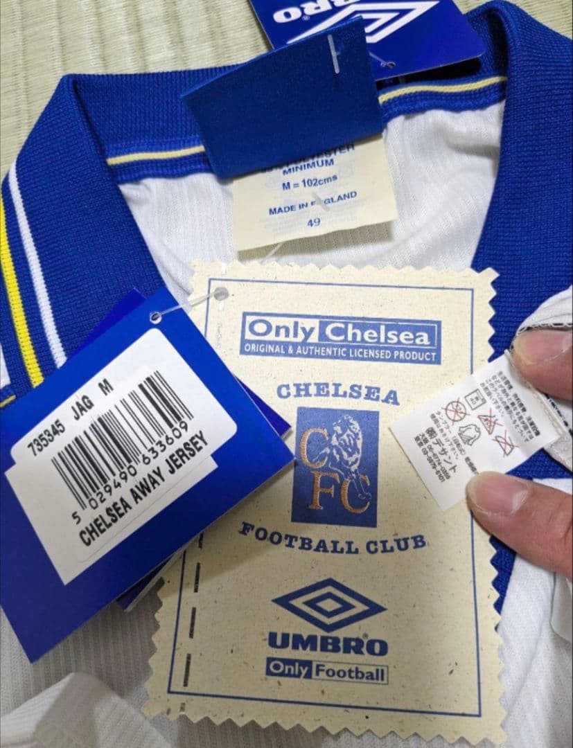 １９９８シーズン　チェルシー　ユニフォーム　セット