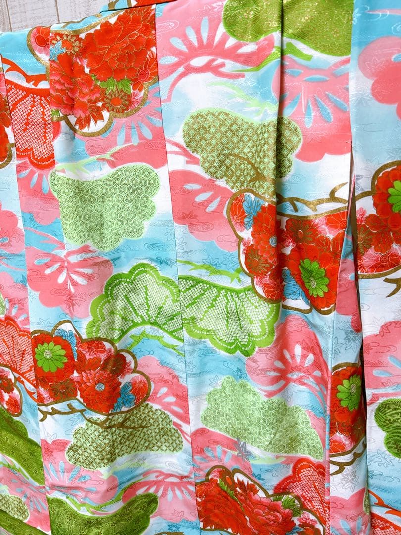 5歳から小さめ7歳♡七五三　女の子　フルセット　一式　レトロ着物　アンティーク