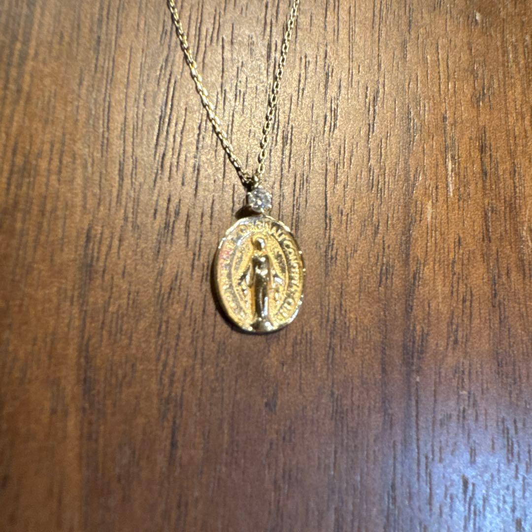 【極美品】SIENA RORE ネックレス マリア K10 イエローゴールド♡