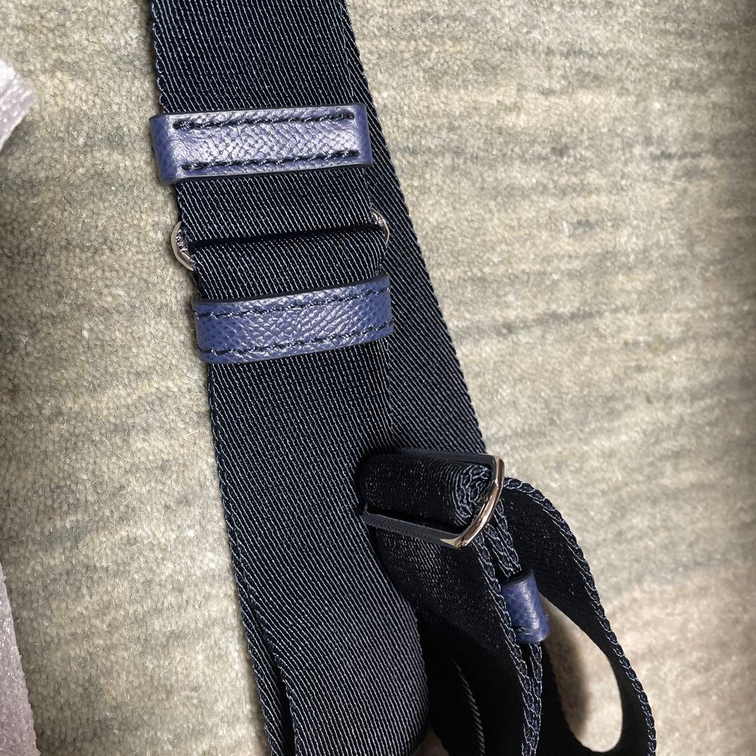 ダンヒル カドガン付属のショルダーストラップ（ネイビー）