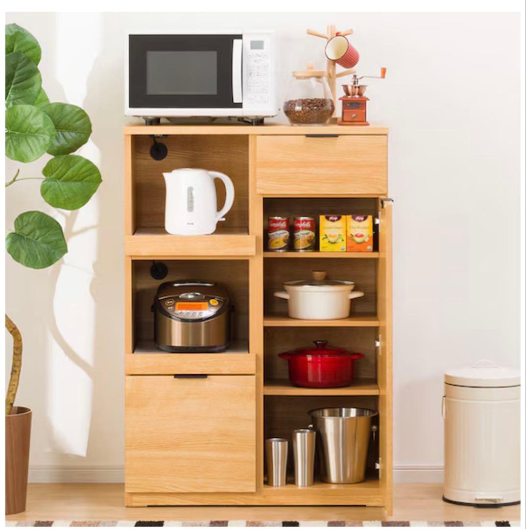 レンジボード (エトナ80MRB LBR) ニトリ