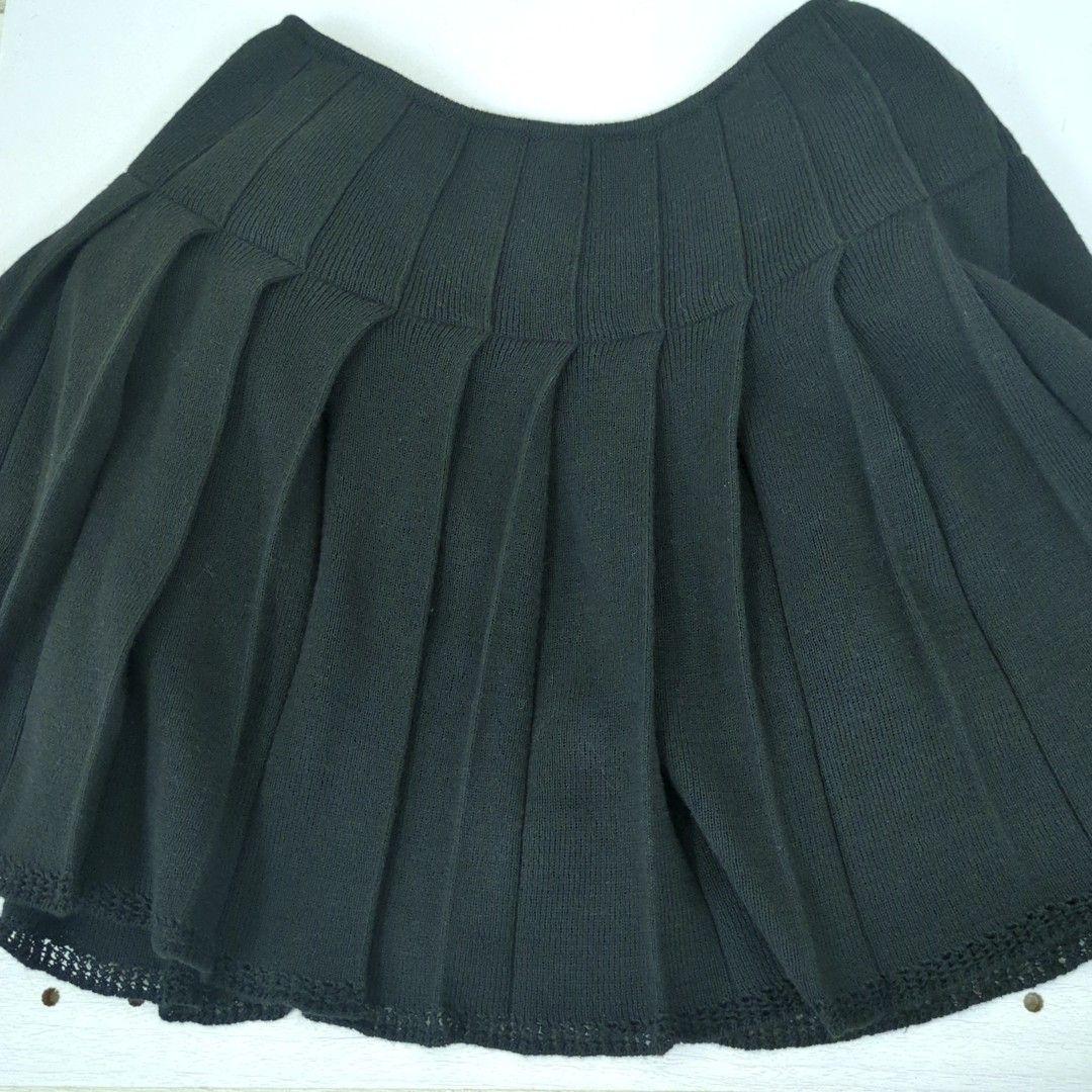 シャネル ケープ ブラック 95% コットン 5%シルク フランス製