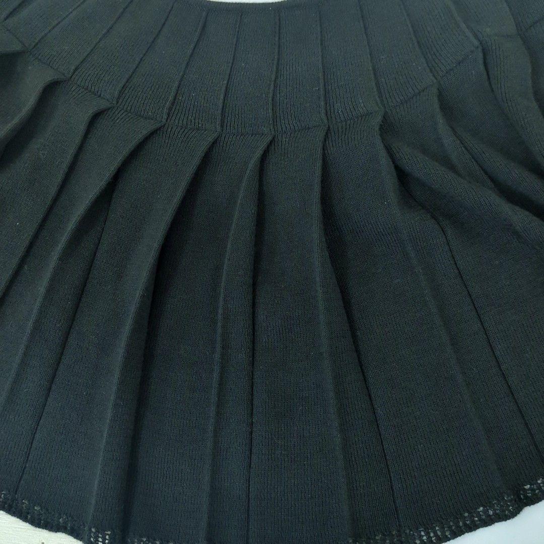 シャネル ケープ ブラック 95% コットン 5%シルク フランス製