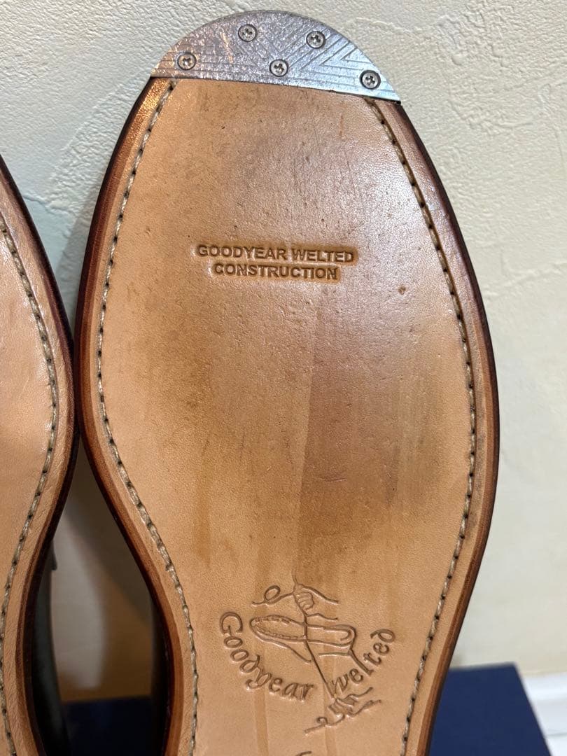 【JALAN SRIWIJAYA】スチール付き　ローファー ブラウン