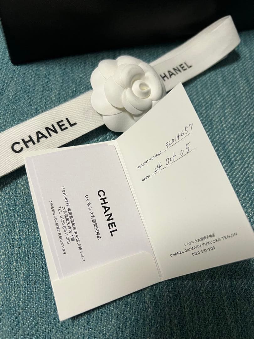 新品。国内購入。新作入手困難なCHANEL シャネルブラック フラット