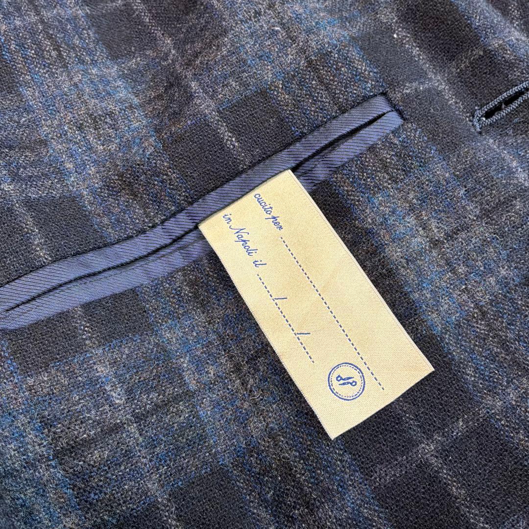 De Petrillo Anacapri ジャケット 紺 カシミヤ42