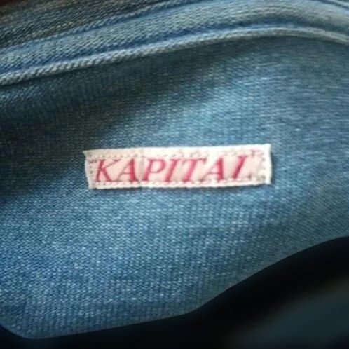 KAPITAL ヒッピー ロンtパッチワーク ツギハギ