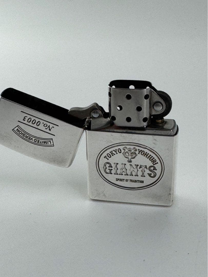 超希少限定レア zippo ジッポー 長島茂雄 読売ジャイアンツ 背番号3 ロゴ
