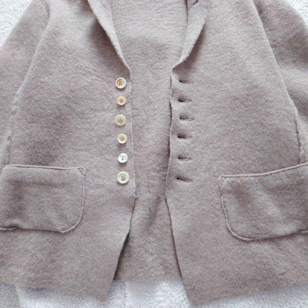 45R フロート縮絨のジャケット ウール 22AW