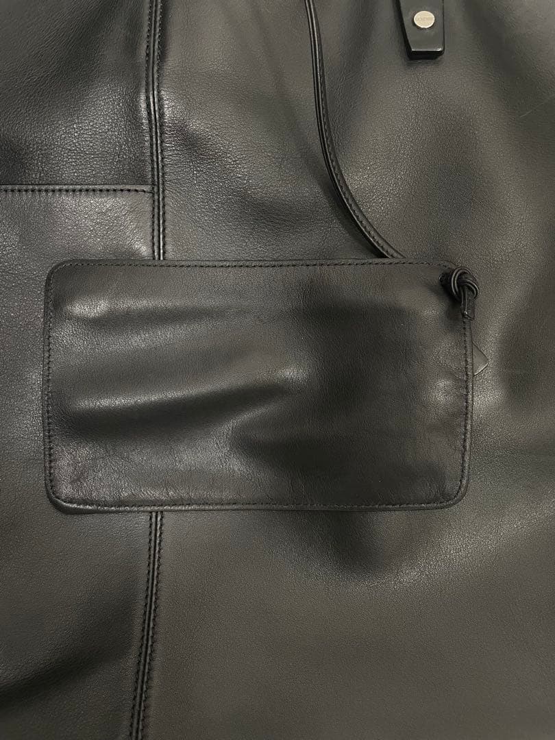 LOEWE ロエベ 黒 レザー トートバッグ 付属ポーチ付き