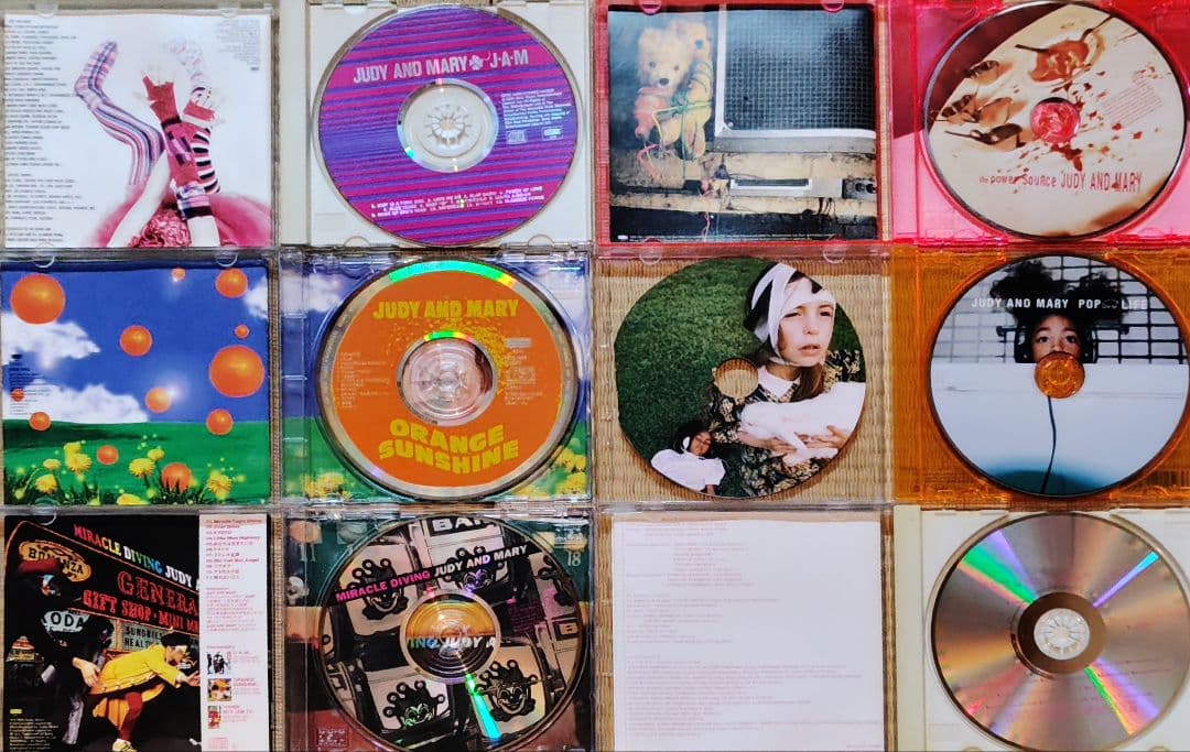 JUDY AND MARYコレクショ(オリジナルアルバムCD全6枚とDVD2)