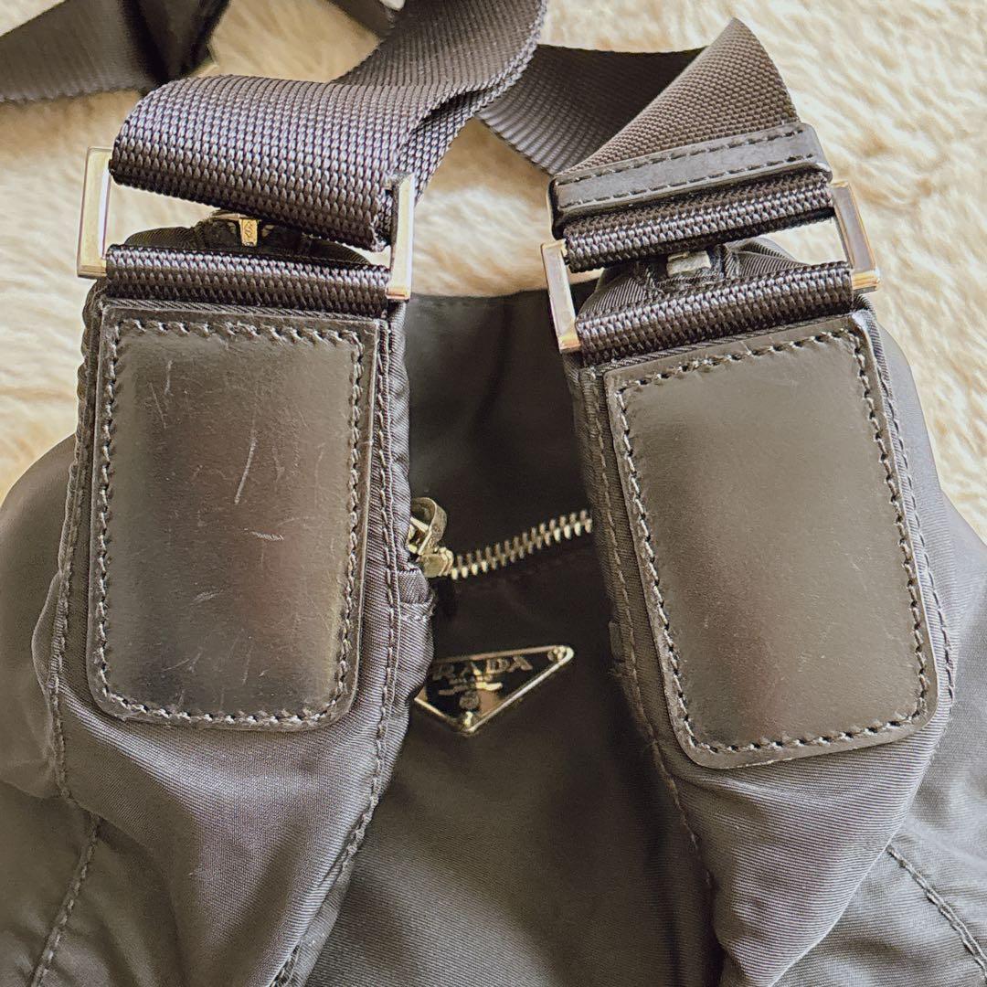 PRADA プラダ ショルダーバッグ ナイロン 黒