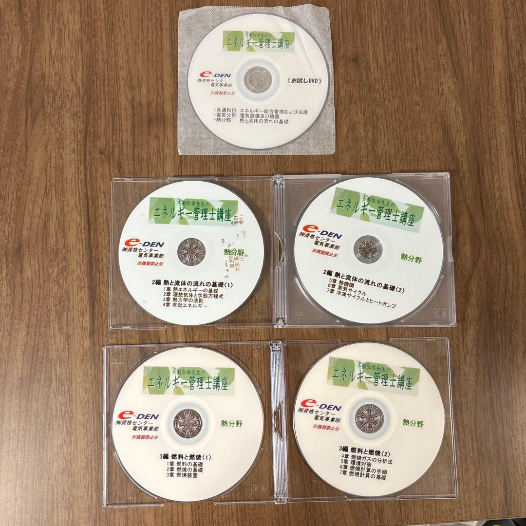 h*u様 エネルギー管理士 DVD e-DEN講座