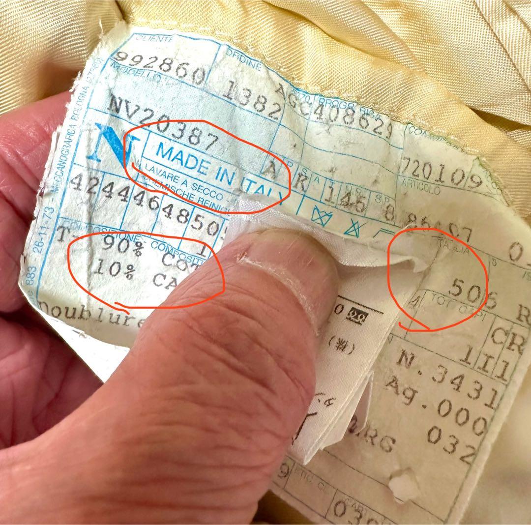 OLD ENGLAND Ermenegildo Zegna コーデュロイスーツ