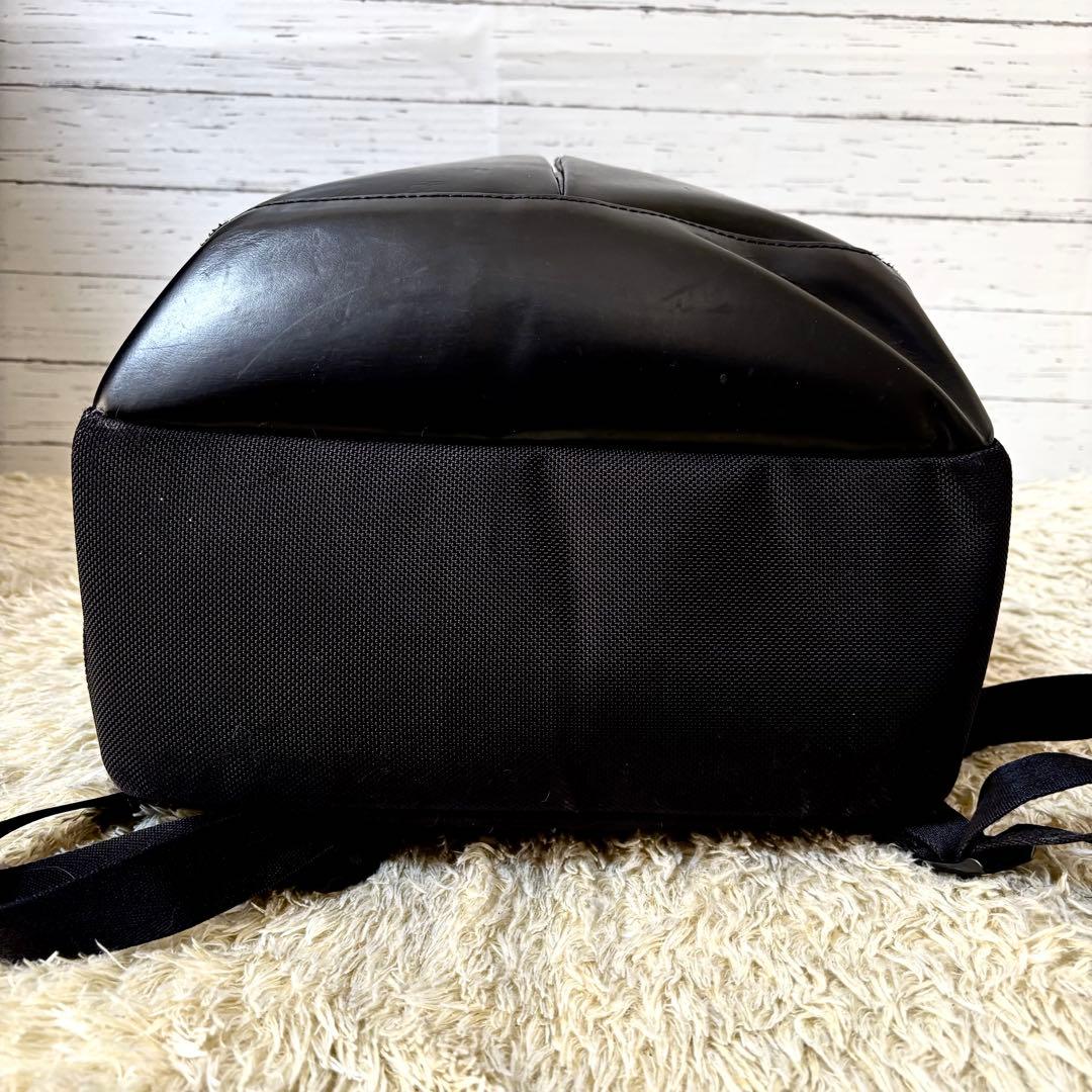 激レア✨ポーター　スタンス　リュック　バックパック　レザー　ブラック　A4PC可