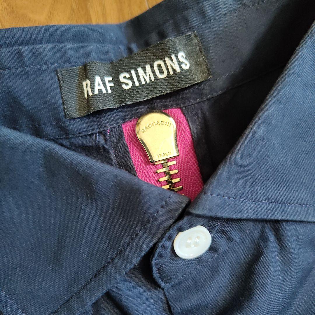 RAF SIMONS 名作　バックジッパー　ノースリーブトップス ラフシモンズ