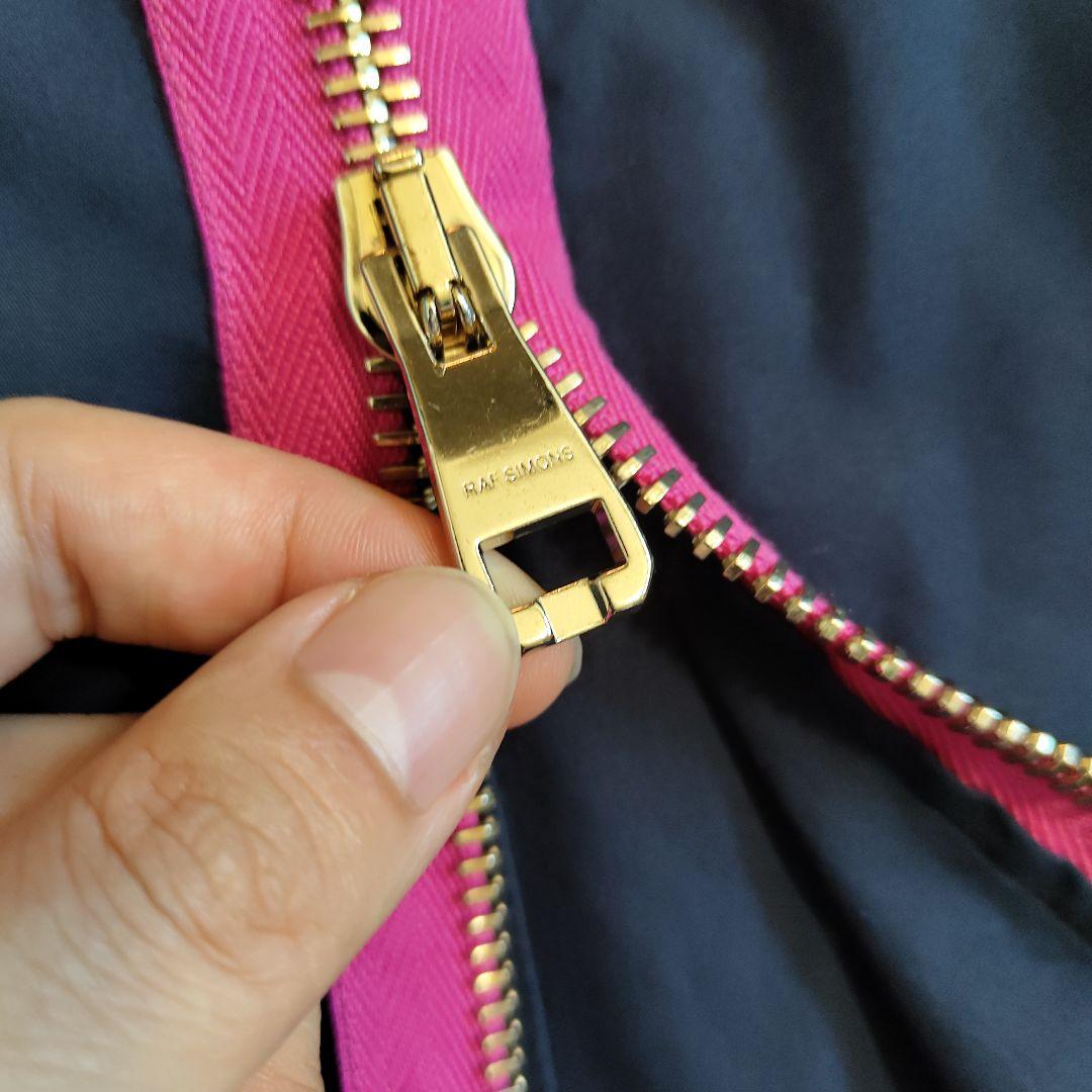 RAF SIMONS 名作　バックジッパー　ノースリーブトップス ラフシモンズ