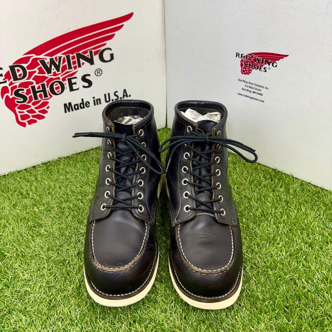【安心品質0629】茶芯8179レッドウイング送料無料US6.5E廃盤ブーツ