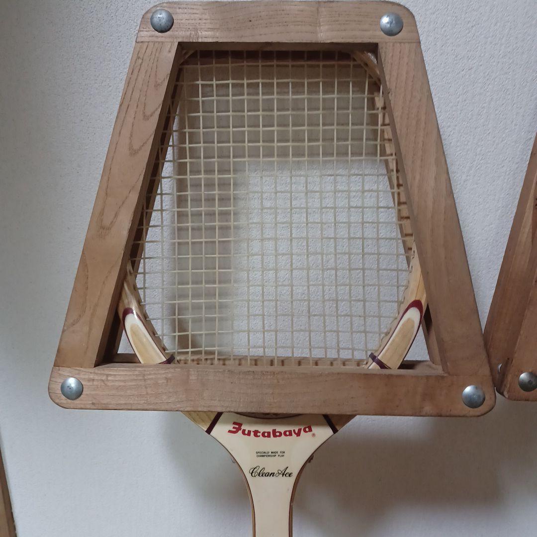Futabaya 木製テニスラケット 2本セット ヴィンテージラケット