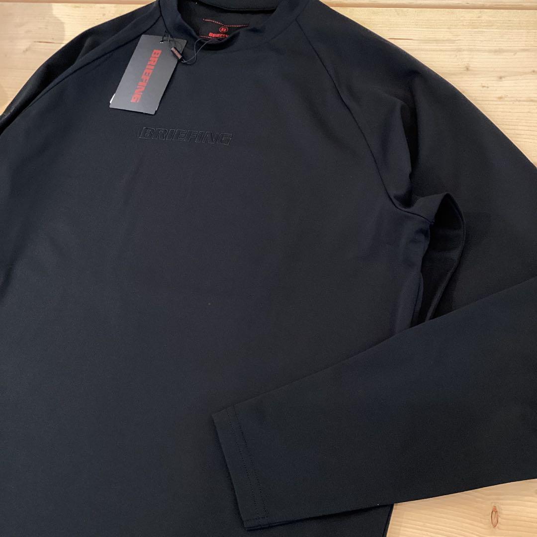 新品　BRIEFING STITCHED 3D LOGO HIGHNECK M