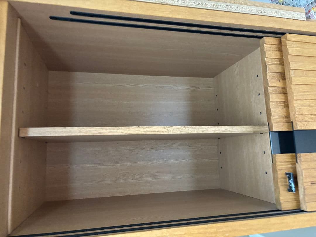 ジ*ュ様 【大容量　国産】河口家具　ホワイトオーク　食器棚＋パントリー棚