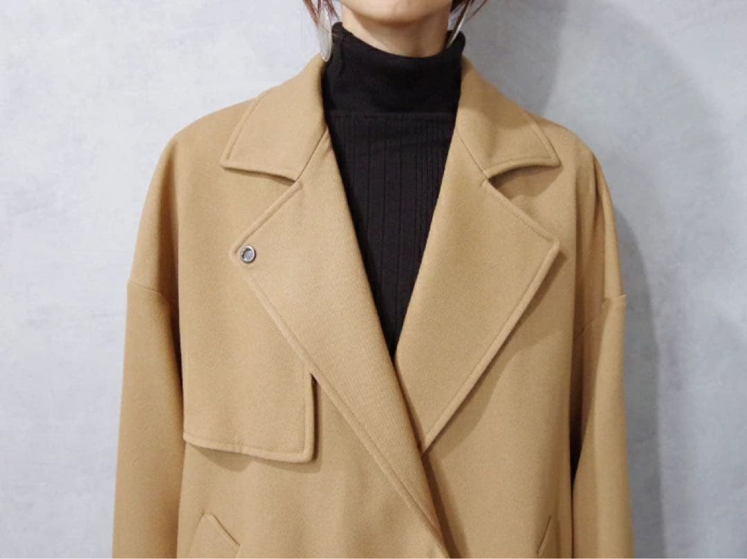 美品✨PASSIONE パシオーネ ライナー付き ロングコート ベージュ