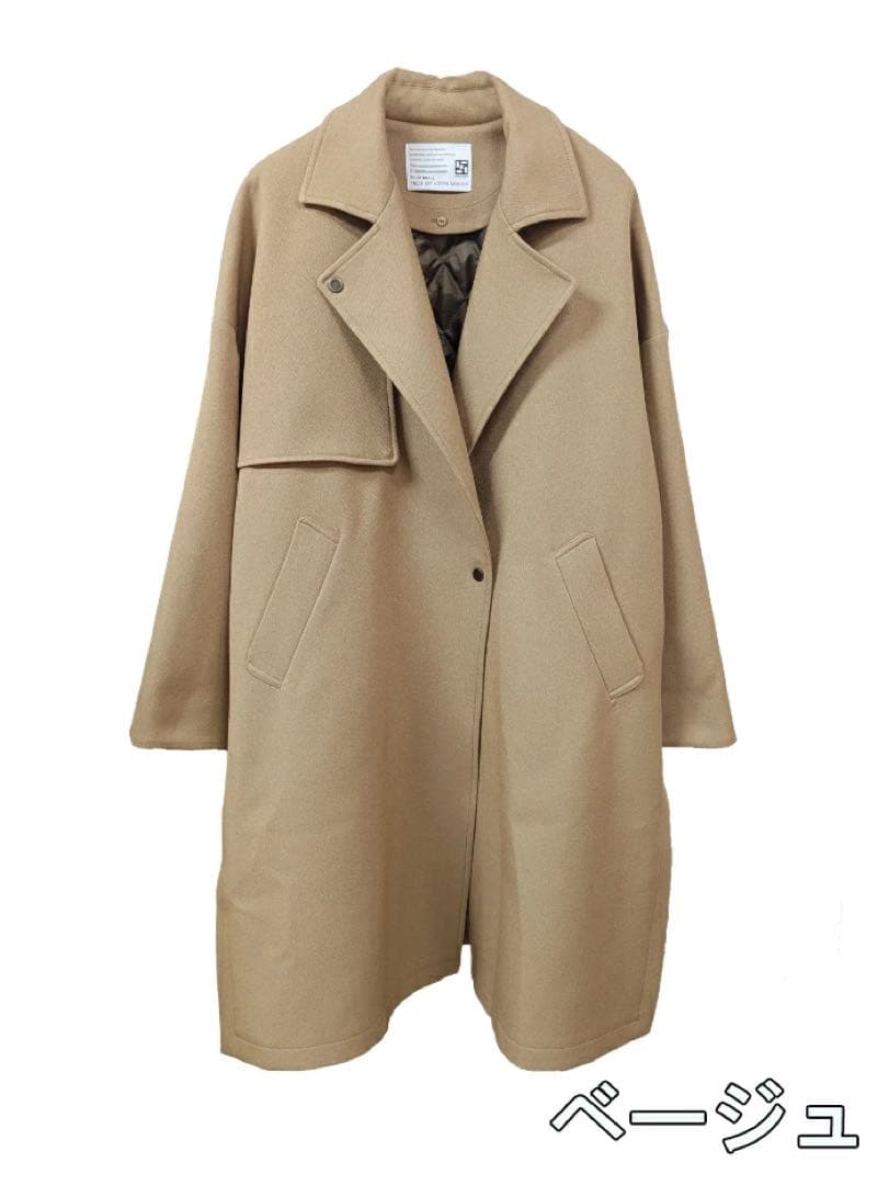 美品✨PASSIONE パシオーネ ライナー付き ロングコート ベージュ