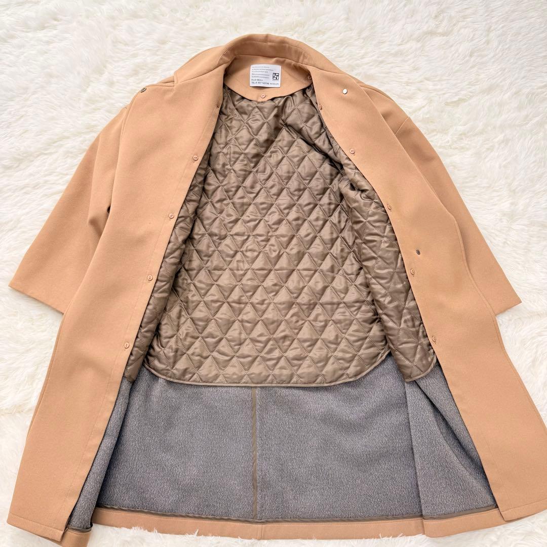 美品✨PASSIONE パシオーネ ライナー付き ロングコート ベージュ