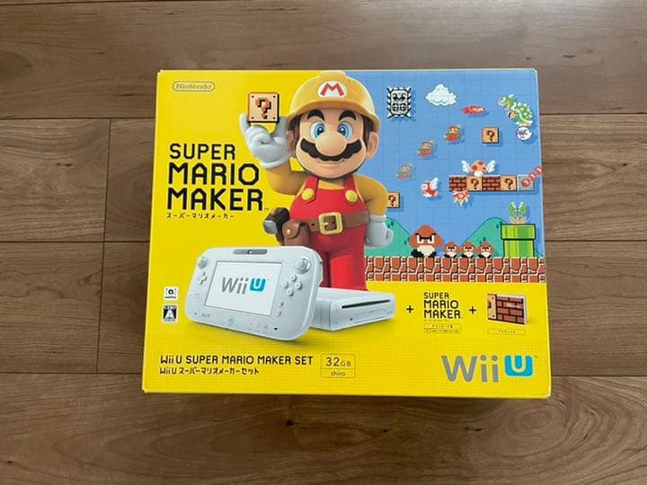 Wii U（スーパーマリオメーカーセット）、その他ソフトセット