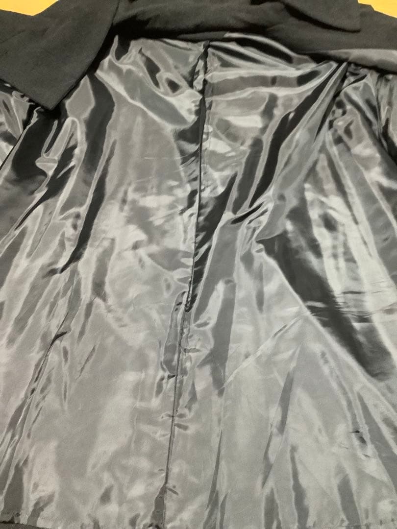 美品　慈雨ロングコート