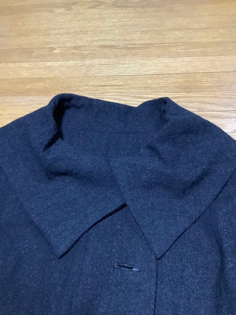 美品　慈雨ロングコート