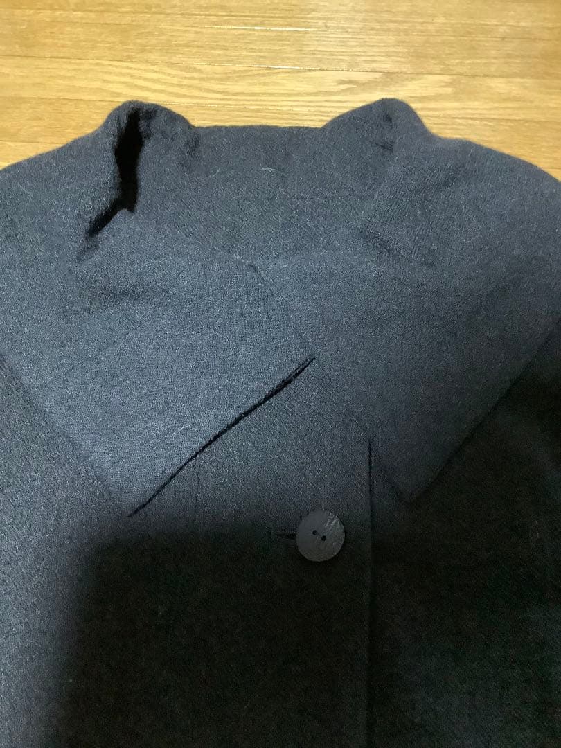 美品　慈雨ロングコート