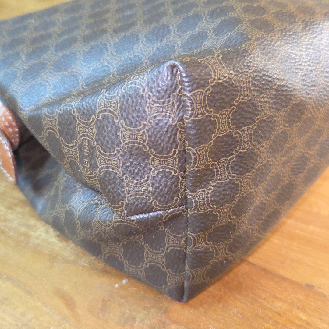 CELINE セリーヌ クラッチバッグ ポーチ大 マカダム柄