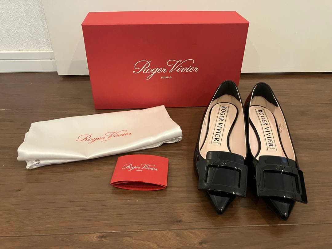 t*o様 Roger Vivier ロジェビビエ ゴメッティーヌ 36.5 ブラ