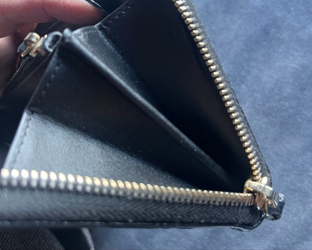 まりりん様　　　　　　　　　　　　　CHANEL カメリア ブラック長財布　美品