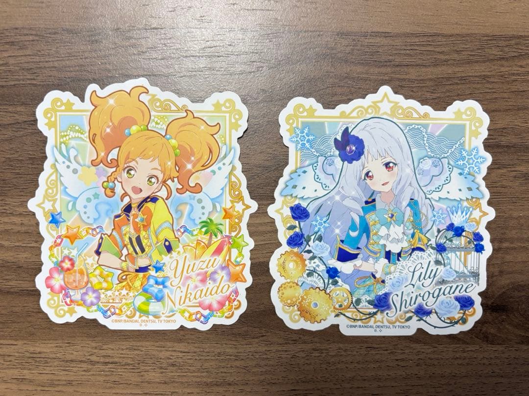 オールアイカツ！ダイカットステッカー 6枚セット