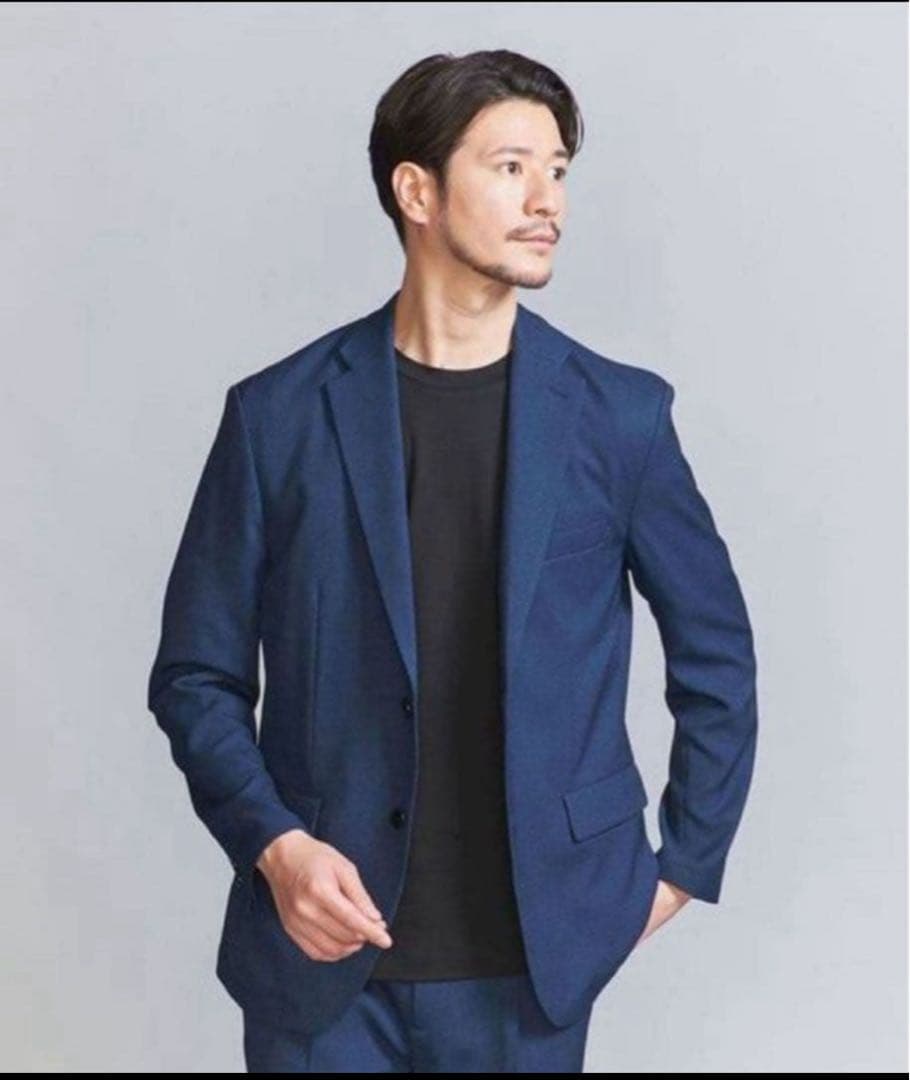 BEAUTY&YOUTH LANATEC セットアップ S ネイビー