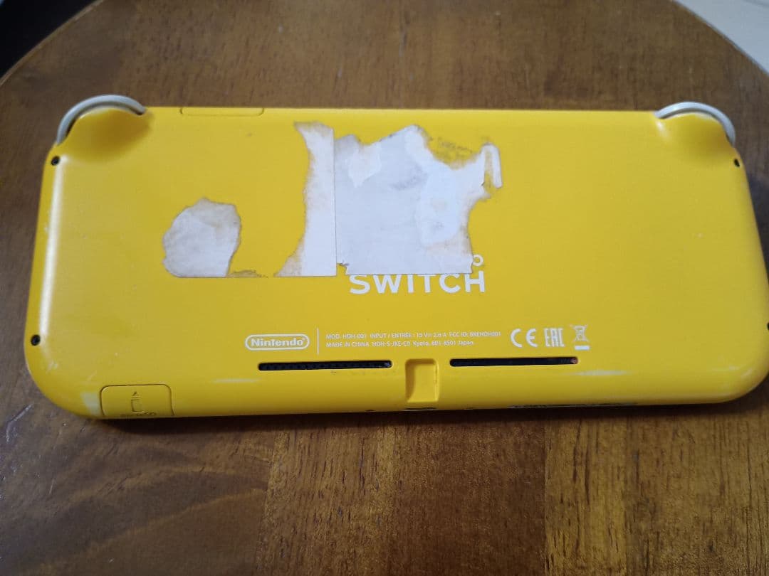 Nintendo Switch Lite イエロー 本体【ジャンク】