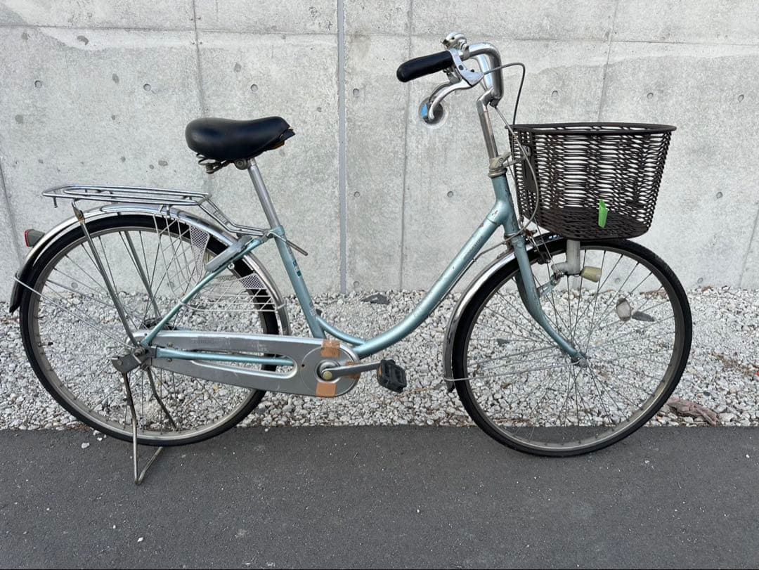 R50 愛知 ブリヂストン EU605 B5F エブリッジ 26インチ 水色