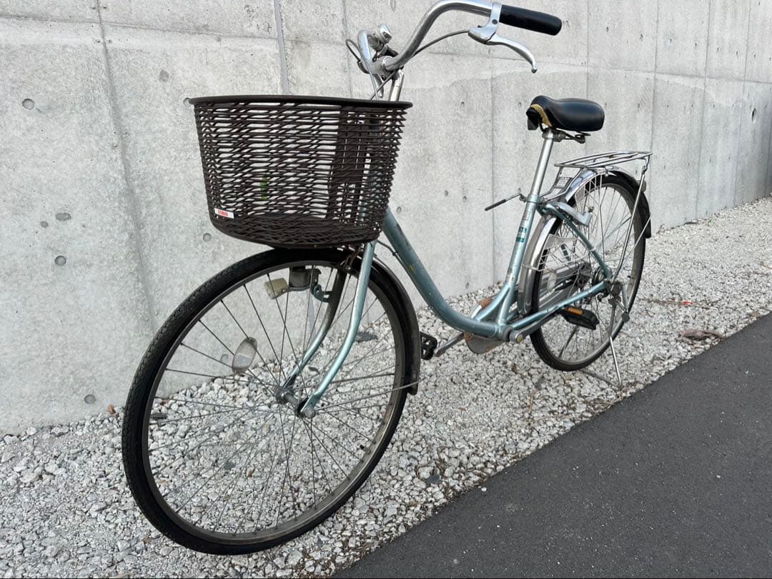 R50 愛知 ブリヂストン EU605 B5F エブリッジ 26インチ 水色