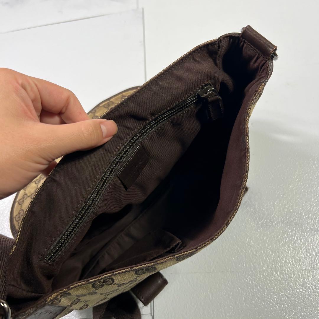 GUCCI グッチ GGキャンバス ショルダー メッセンジャー