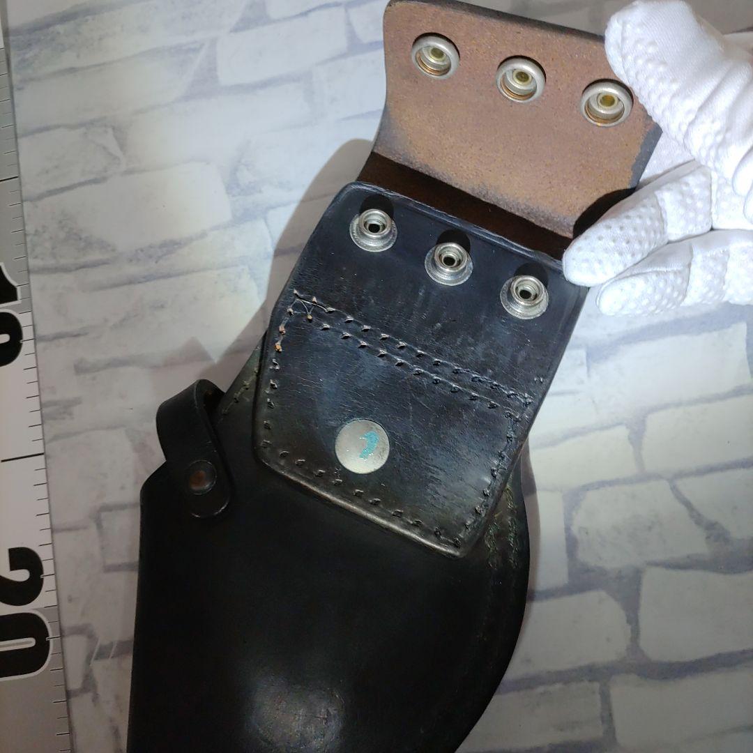 まっちゃん レザー 黒色 ホルスター