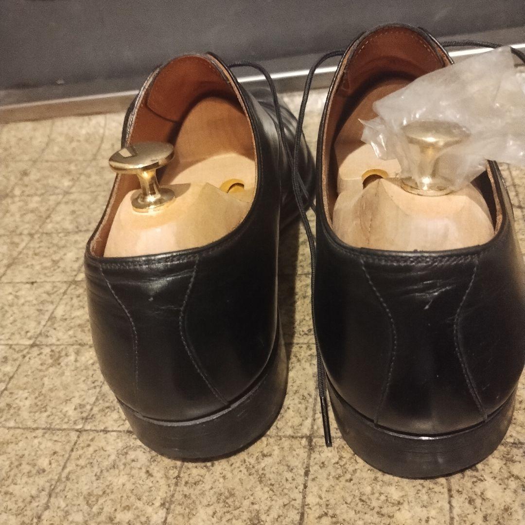 スコッチグレイン　ストレートチップ　ビジネスシューズ