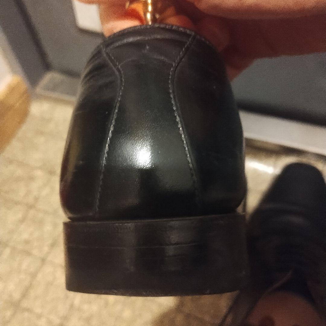 スコッチグレイン　ストレートチップ　ビジネスシューズ