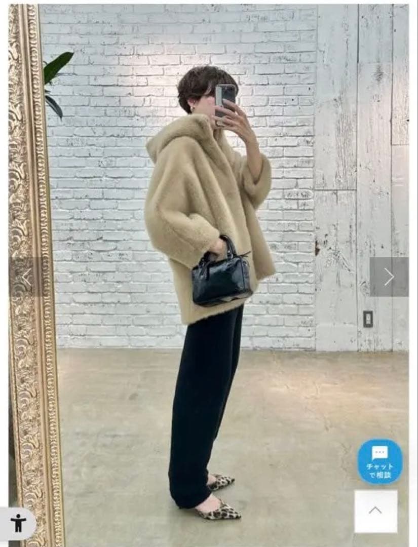 Whim Gazette【THE PAUSE】フェイクファードルマンコート