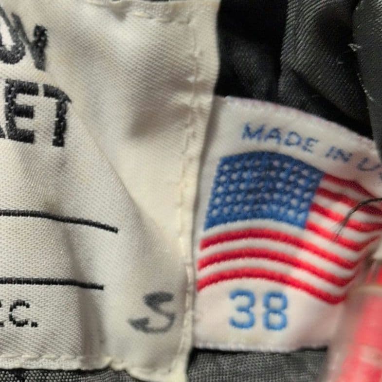 Schott ピーコート 740N 裏地キルティング USA製 ブラック 38