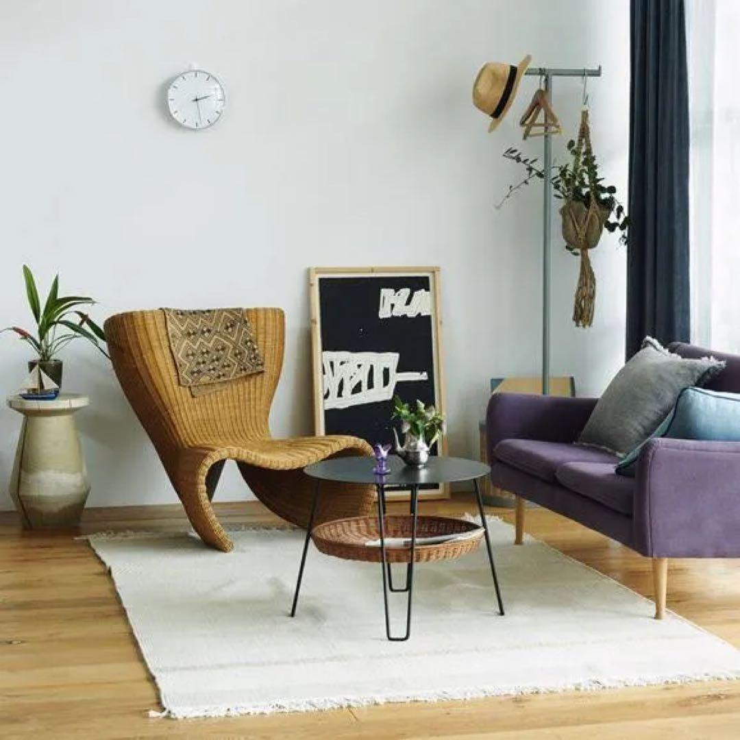 テーブル・机 IDEE/WALLABY LOW TABLE ROUND Black