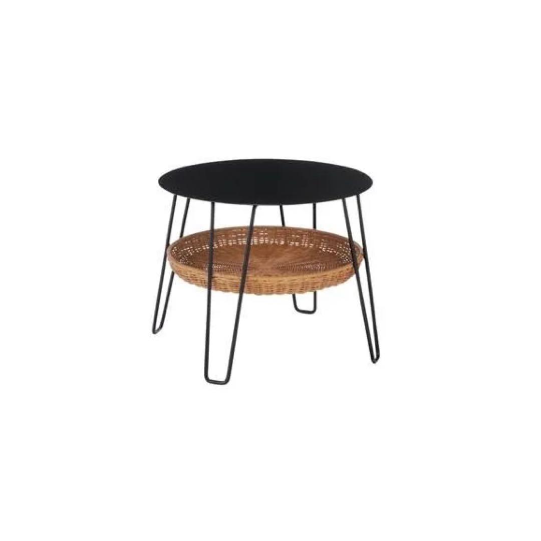 テーブル・机 IDEE/WALLABY LOW TABLE ROUND Black