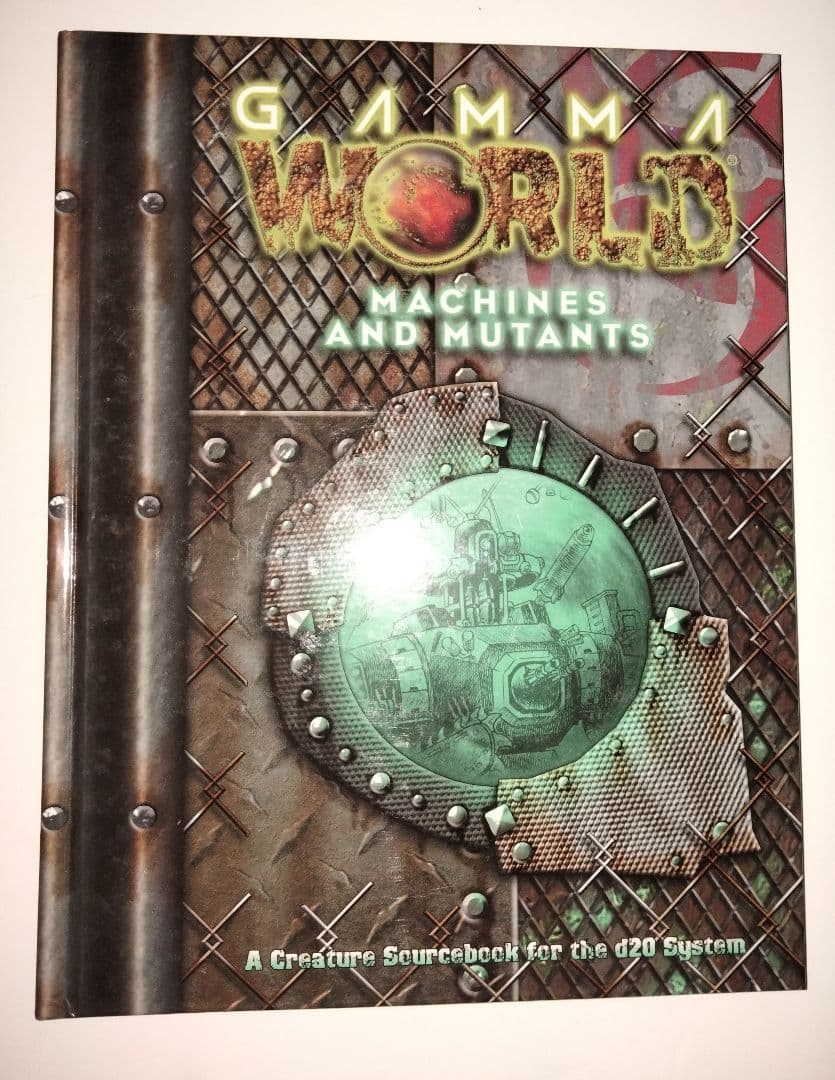 洋書 GAMMA WORLD MACHINES AND MUTANTS