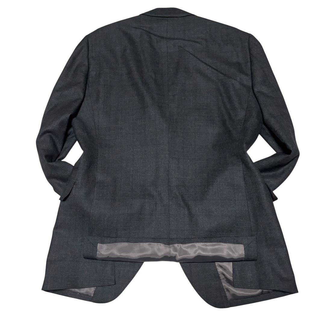 美品 スーツカンパニー 3ピース スーツ ダークブラウン チェック M